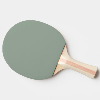 Sage Green Soft Pastel Effen Kleur Tafeltennisbatje