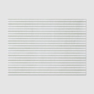 Sage Green Stripes Tissuepapier