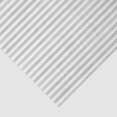 Sage Green Stripes Tissuepapier (Detail)