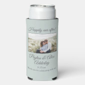 Sage Green trouwfoto nog lang en gelukkig (Seltzer Achterkant)