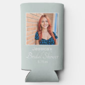 Sage Green Vrijgezellenfeest Foto (Achterkant)