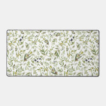 Sage Green Watercolor French Country Chic Olives