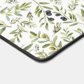 Sage Green Watercolor French Country Chic Olives Bureaumat (Hoek)