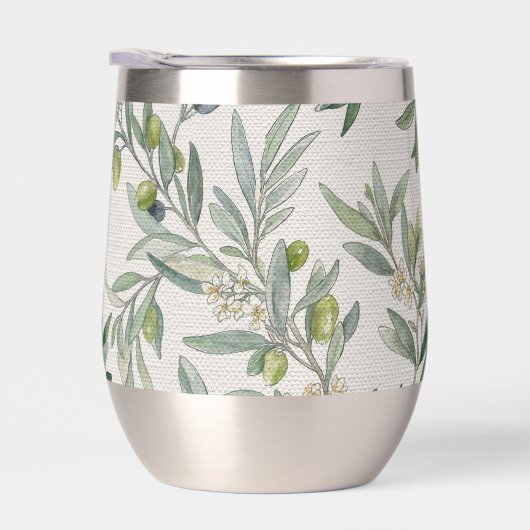 Sage Green Watercolor French Country Olive (Droite)