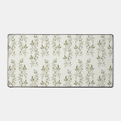 Sage Green Watercolor French Country Olive Pattern (Recto)