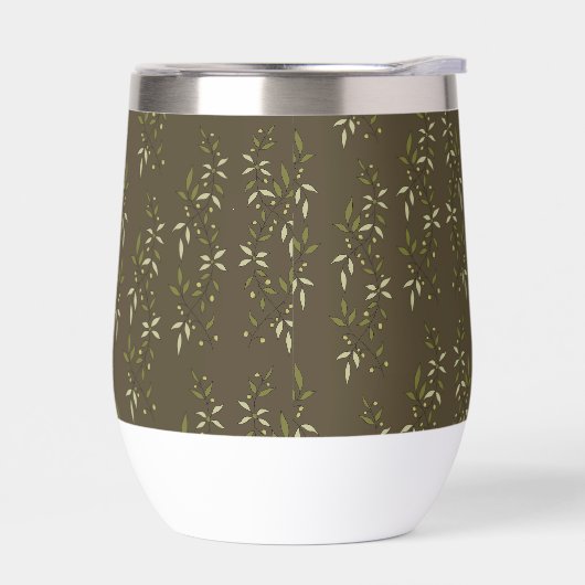 Sage Green Watercolor French Country Olive Pattern (Links)