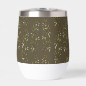 Sage Green Watercolor French Country Olive Pattern (Voorkant)