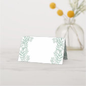 Sage Green Wedding  Botanical (Achterkant)