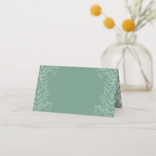 Sage Green Wedding  Botanical (Voorkant)