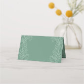 Sage Green Wedding  Botanical (Achterkant)