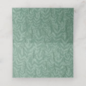 Sage Green Wedding  Botanical (Binnenkant ongevouwen)