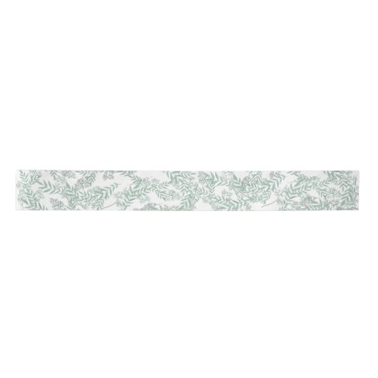 Sage Green Wedding  Botanical Lint (Voorkant)