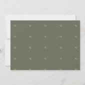 Sage Green Wedding Invitations Gold Enk Tywriter (Dos)