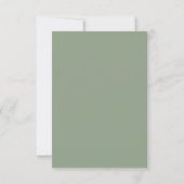 Sage Green Wedding RSVP (Dos)