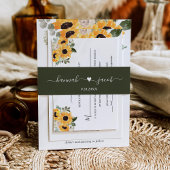 Sage Green Wedding Uitnodigingen Wikkel