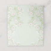 Sage Green White Rose Wedding (Buitenkant ongevouwen)