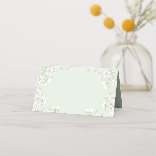 Sage Green White Rose Wedding (Voorkant)