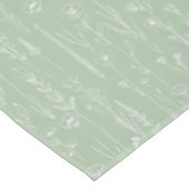 Sage Green Wildflower Baby Shower Tablecloth Tafelkleed (Gekanteld)