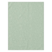 Sage Green Wildflower Baby Shower Tablecloth Tafelkleed (Voorkant)