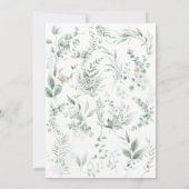Sage Greenery Bridal Shower Invitation (Dos)