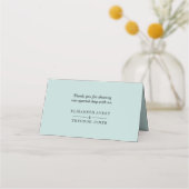 Sage greens Bloemen Bruiloft Luxe (Achterkant)