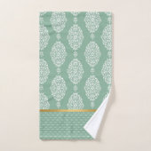 SAGE GROEN  EUCALYPTUS BATHROOM TOWEL SET BAD HANDDOEK (Handdoek)