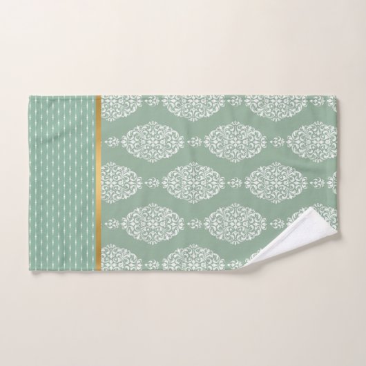 SAGE GROEN  EUCALYPTUS BATHROOM TOWEL SET BAD HANDDOEK (Handdoek)