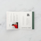 Sage Groen Paspoort Reizen Bestemming Bruiloft (Binnen)