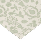 Sage Groen Perfecte Peer Franse Landstijl Tafelkleed (Gekanteld)