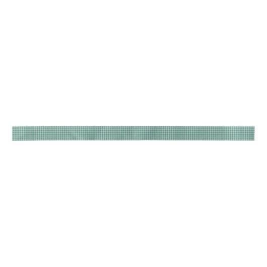 Sage Groen Plaid Rustiek Lint (Voorkant)