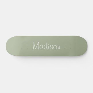 Sage Groen vast, op maat gemaakt skateboard voor k