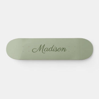 Sage Groen vast, op maat gemaakt skateboard voor k