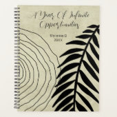 Sage Groene Boho  Positief Offerte Aangepast Planner (Voorkant)