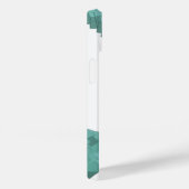 Sage groene hartdraak op wit Case-Mate iPhone case (Achterkant / Rechts)