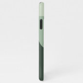 Sage Groene Kunstlijn iPhone Hoesje (Rechterkant)