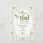 Sage Groene Martini tini wat ouder Kaart (Voorkant / Achterkant)