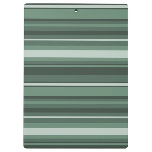 Sage-groene strepen klembord (Achterkant)