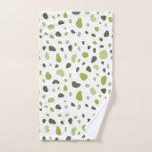 Sage groene terracotta bad handdoek (Handdoek)