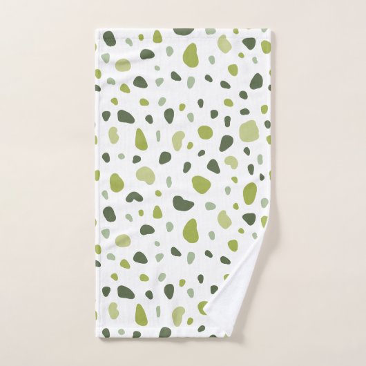 Sage groene terracotta bad handdoek (Handdoek)