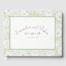 Sage Groene Witte Rozen Huwelijk