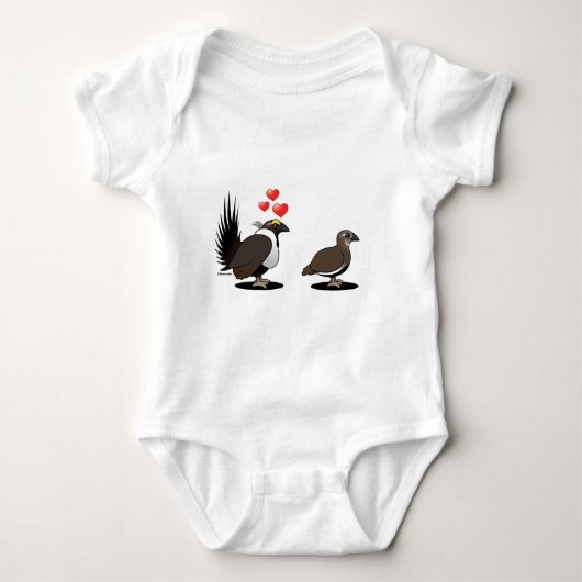 Sage Grouse Love Romper (Voorkant)