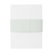 Sage Hand Drawn Hearts Monogram Whimsical Wedding Uitnodigingen Wikkel (Achterkant Voorbeeld)