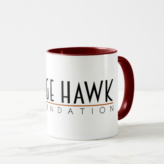 Sage Hawk Coffee Mug (Devant droit)