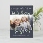 Sage hivernal| Joyeux Carte photo de Noël (Debout devant)