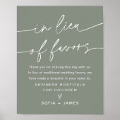 SAGE in plaats van het favoriete bord voor bruilof Poster (Voorkant)