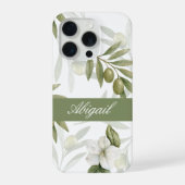 Sage Intemporel Olive Aquarelle Chic Nom (Verso)