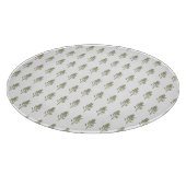 Sage-kruid botanische plant greenery Kitchen Snijplank (Hoek)