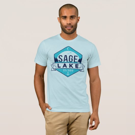 Sage Lake Emblem T-shirt (Voorkant volledig)