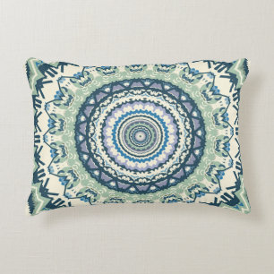Sage Lavender Mandala Accent Kussen