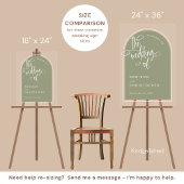 Sage Le Mariage De Script manuscrit Bienvenue